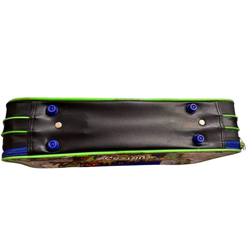 Vintage Teenage Mutant Ninja Turtles Kids‎ Zip Suitcase Carry All Case 1991